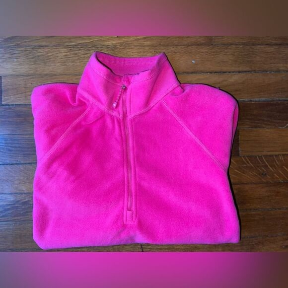 EDDIE BAUER pink 1/4 zip fleece 💗medium💗 - Picture 10 of 10